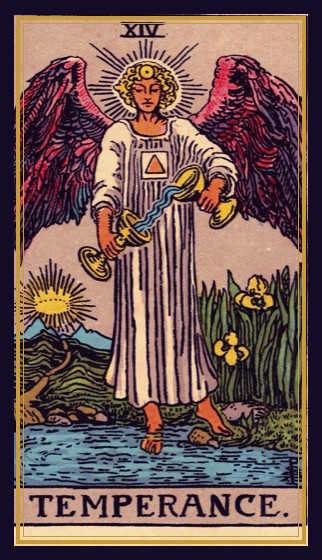 Temperance — today’s tarot card